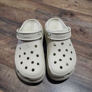CROCS Adult Off-white Clogs